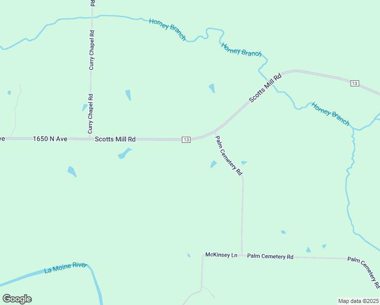 map of restaurants, bars, coffee shops, grocery stores, and more near 12952 Scotts Mill Road in Rushville