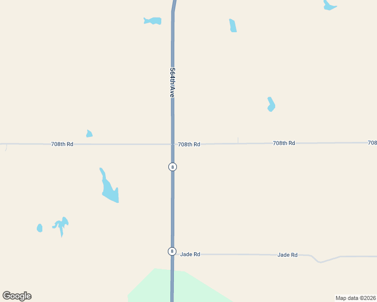 map of restaurants, bars, coffee shops, grocery stores, and more near 56420 708th Road in Fairbury