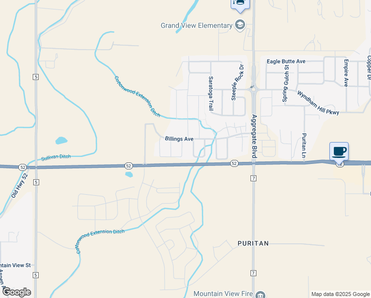 map of restaurants, bars, coffee shops, grocery stores, and more near 6001 Lynx Creek Circle in Erie