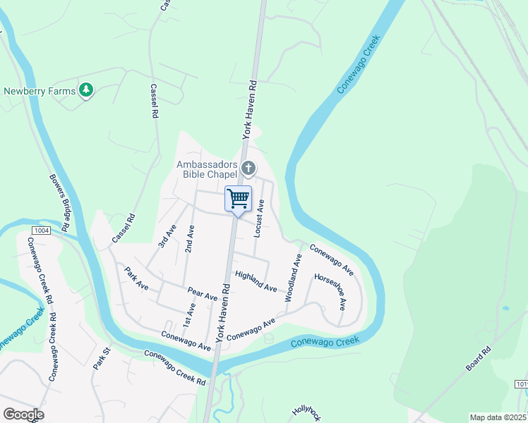 map of restaurants, bars, coffee shops, grocery stores, and more near 870 Locust Avenue in Manchester