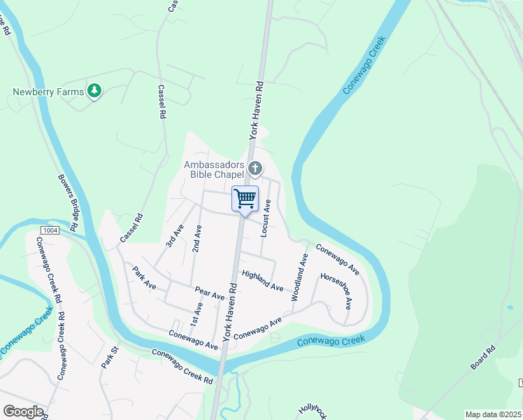 map of restaurants, bars, coffee shops, grocery stores, and more near 875 Locust Avenue in Manchester