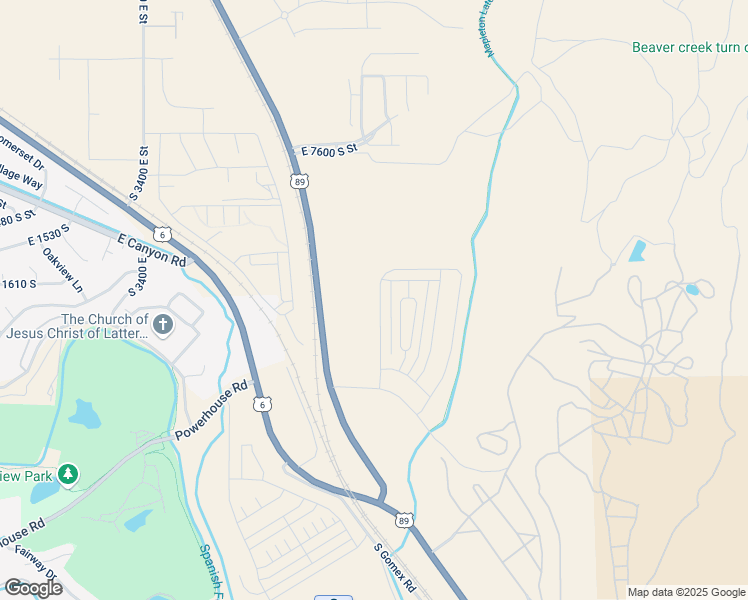 map of restaurants, bars, coffee shops, grocery stores, and more near 4668 Alder Drive in Spanish Fork