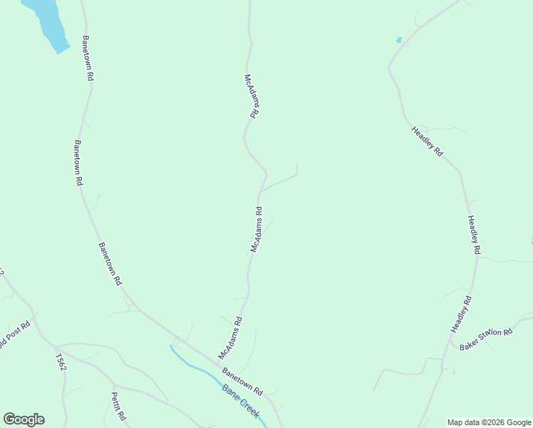 map of restaurants, bars, coffee shops, grocery stores, and more near 1102 McAdams Road in Washington