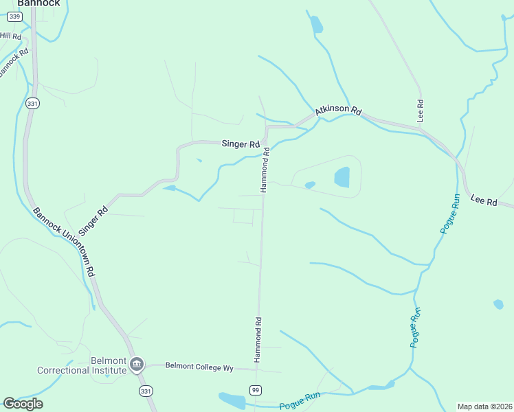 map of restaurants, bars, coffee shops, grocery stores, and more near 45965 Allison Avenue in Saint Clairsville
