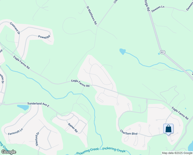 map of restaurants, bars, coffee shops, grocery stores, and more near 3641 Wagner Lane in Chester Springs