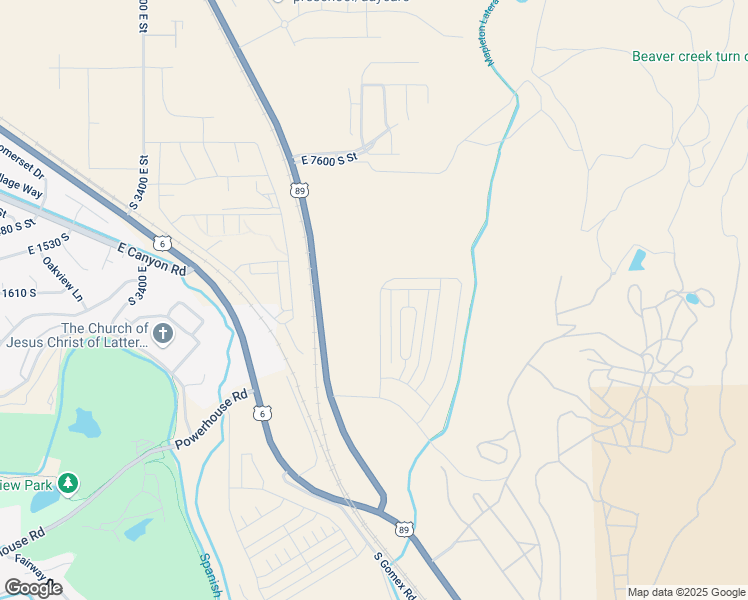 map of restaurants, bars, coffee shops, grocery stores, and more near 4646 Alder Drive in Spanish Fork