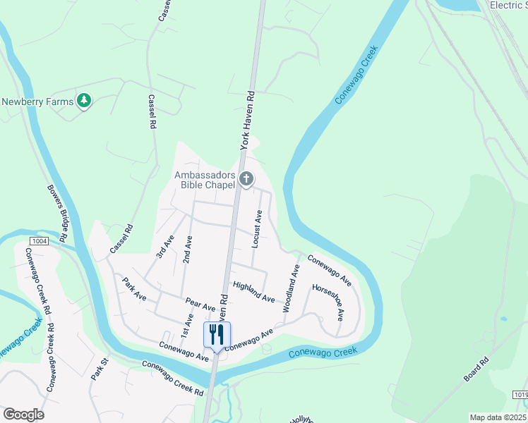 map of restaurants, bars, coffee shops, grocery stores, and more near 870 Locust Avenue in Manchester