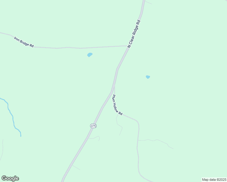 map of restaurants, bars, coffee shops, grocery stores, and more near 3422 North Clear Ridge Road in Hustontown