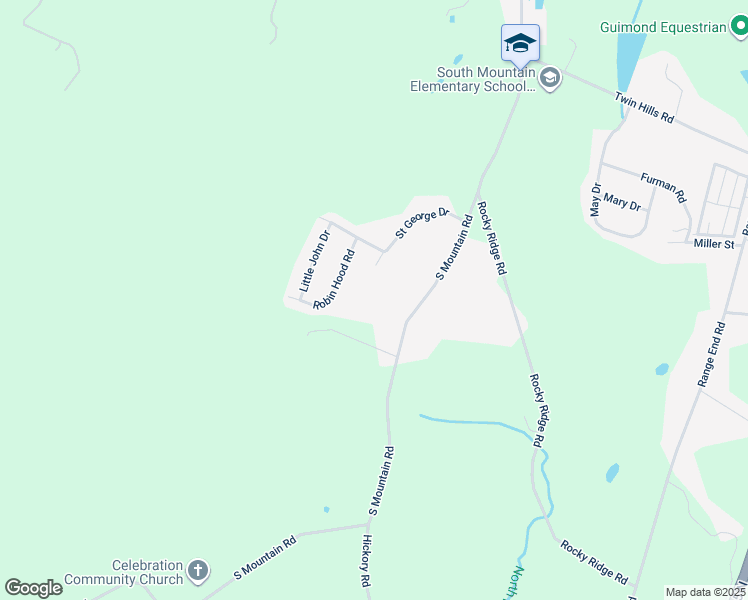map of restaurants, bars, coffee shops, grocery stores, and more near 936 South Mountain Road in Dillsburg