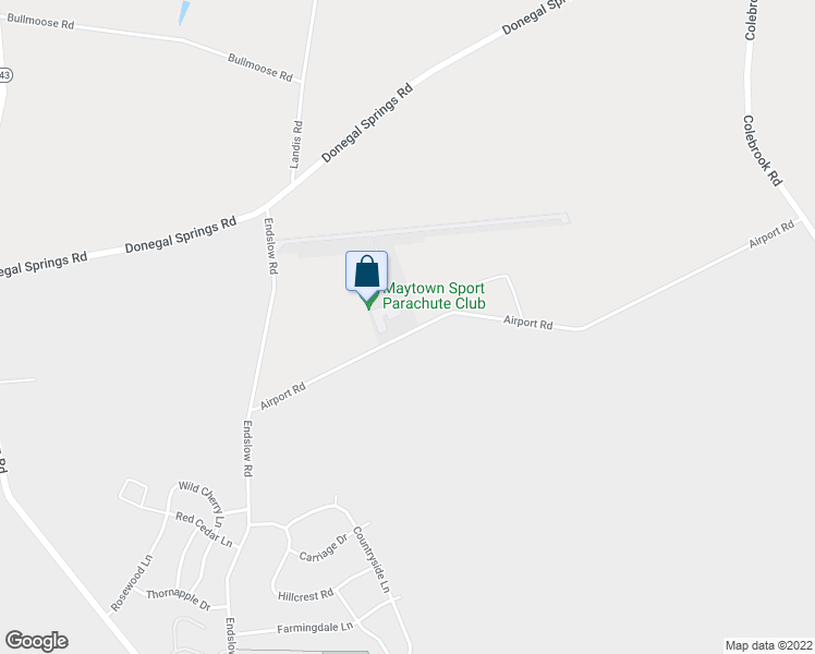 map of restaurants, bars, coffee shops, grocery stores, and more near 184 Airport Road in Marietta