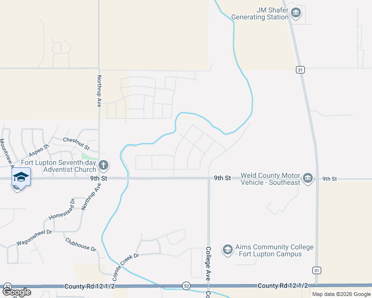 map of restaurants, bars, coffee shops, grocery stores, and more near 1035 Payton Avenue in Fort Lupton