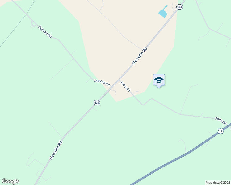 map of restaurants, bars, coffee shops, grocery stores, and more near 269 Newville Road in Shippensburg