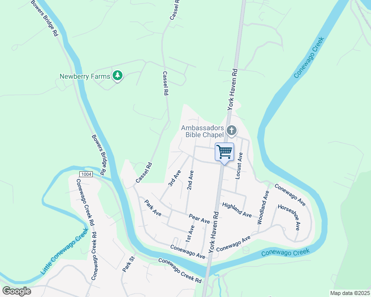 map of restaurants, bars, coffee shops, grocery stores, and more near Boundary Avenue in Manchester