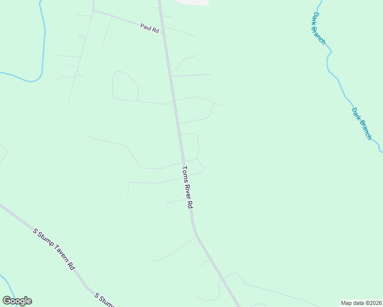 map of restaurants, bars, coffee shops, grocery stores, and more near 257 Toms River Road in Jackson Township