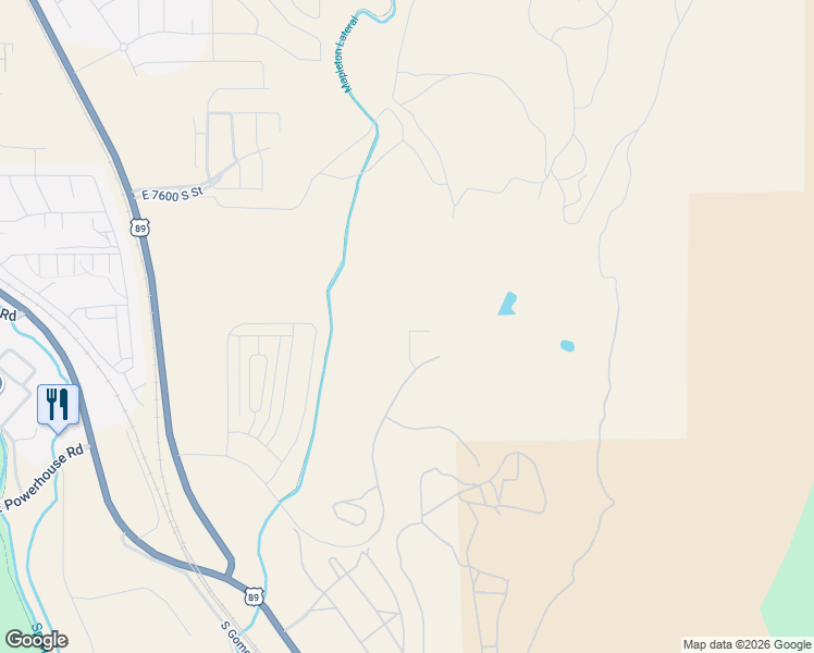 map of restaurants, bars, coffee shops, grocery stores, and more near 152 West Linden Lane in Spanish Fork