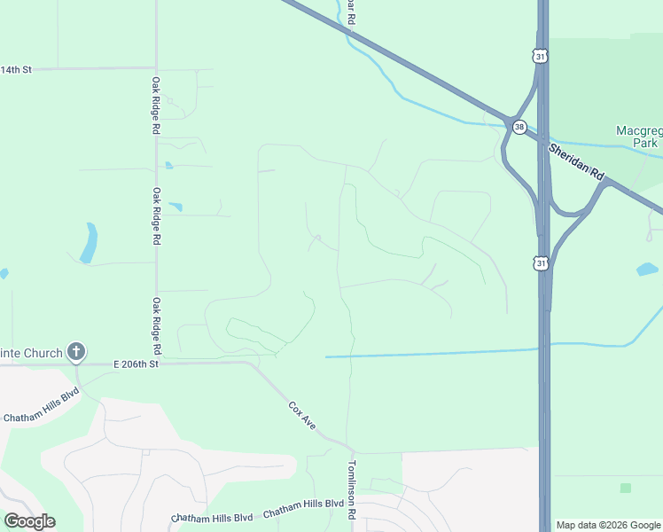 map of restaurants, bars, coffee shops, grocery stores, and more near 20907 Promontory Lane in Westfield