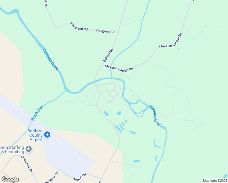 map of restaurants, bars, coffee shops, grocery stores, and more near 134 Georgiana Avenue in Bedford