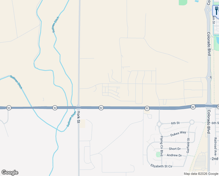 map of restaurants, bars, coffee shops, grocery stores, and more near 5350 13th Street in Frederick