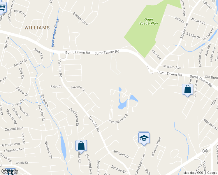 map of restaurants, bars, coffee shops, grocery stores, and more near 137 Brandywine Court in Brick