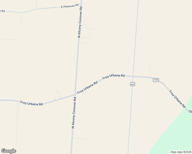 map of restaurants, bars, coffee shops, grocery stores, and more near 8225 Troy Urbana Road in Casstown