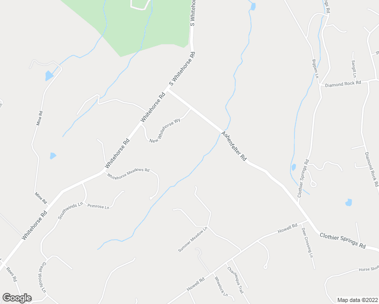 map of restaurants, bars, coffee shops, grocery stores, and more near 4295 Whitehorse Road in Malvern