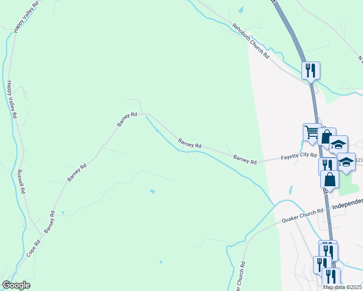 map of restaurants, bars, coffee shops, grocery stores, and more near in Perryopolis