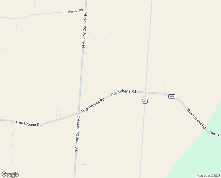 map of restaurants, bars, coffee shops, grocery stores, and more near 8225 Troy Urbana Road in Casstown