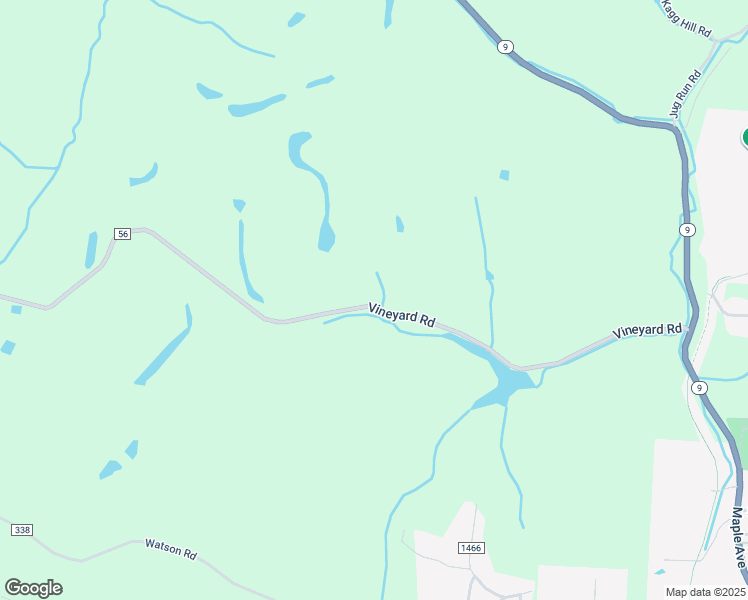 map of restaurants, bars, coffee shops, grocery stores, and more near 69580 Vineyard Road in Saint Clairsville