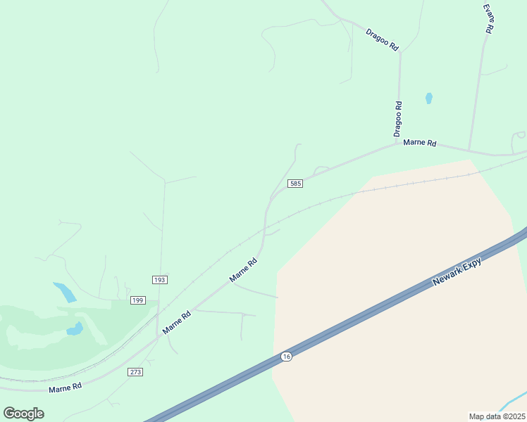 map of restaurants, bars, coffee shops, grocery stores, and more near 18463 Marne Road in Nashport