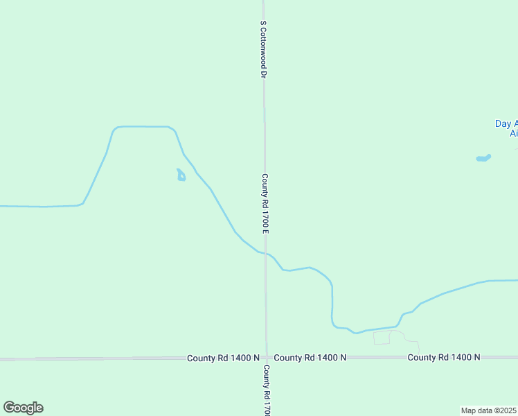 map of restaurants, bars, coffee shops, grocery stores, and more near 2101 South Cottonwood Drive in Urbana