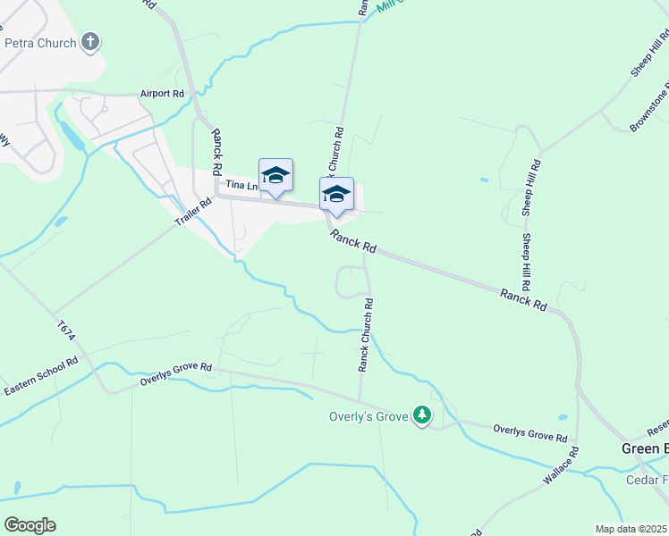 map of restaurants, bars, coffee shops, grocery stores, and more near 711 Pleasant Drive in New Holland