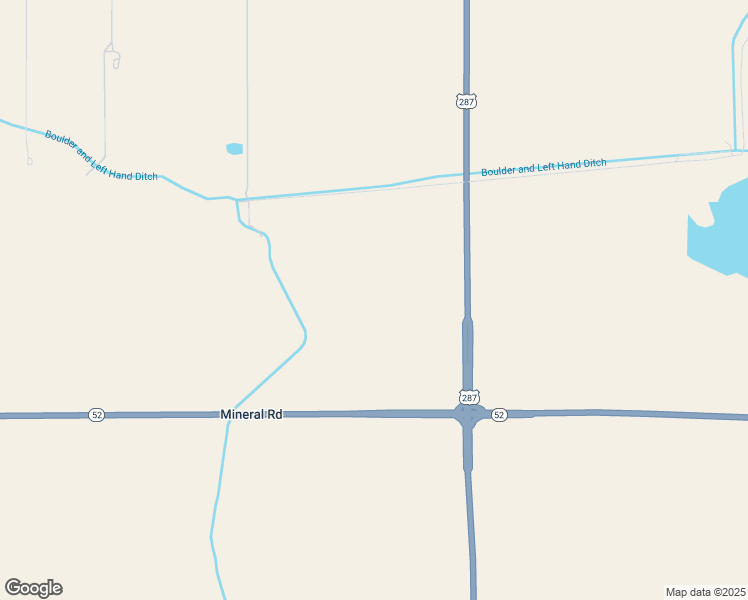 map of restaurants, bars, coffee shops, grocery stores, and more near 6387 North 107th Street in Longmont