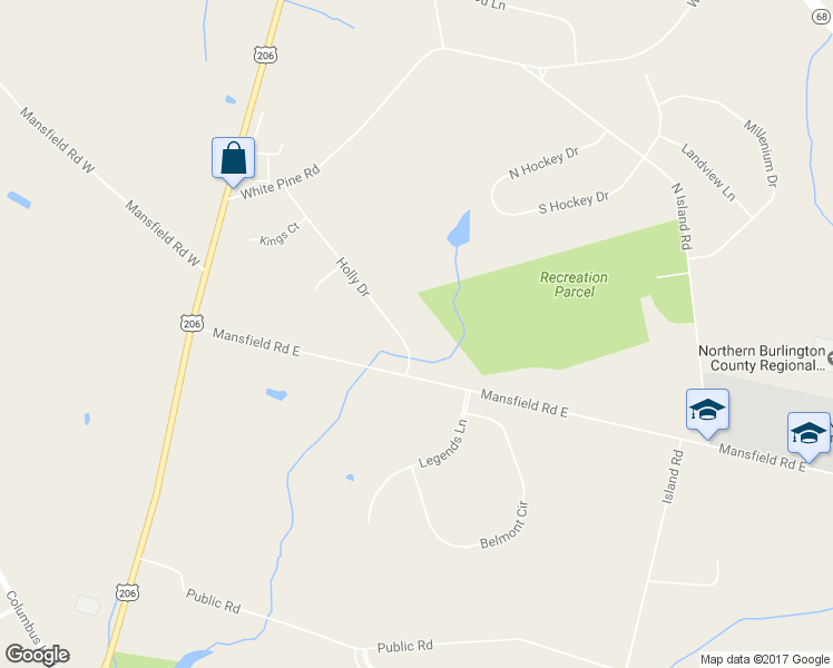 map of restaurants, bars, coffee shops, grocery stores, and more near 23 Holly Drive in Mansfield