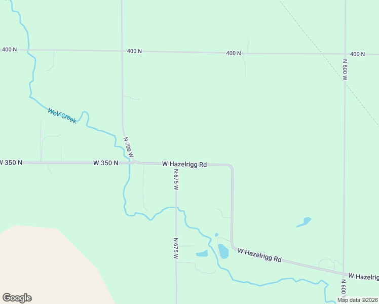 map of restaurants, bars, coffee shops, grocery stores, and more near 6690 West Hazelrigg Road in Thorntown