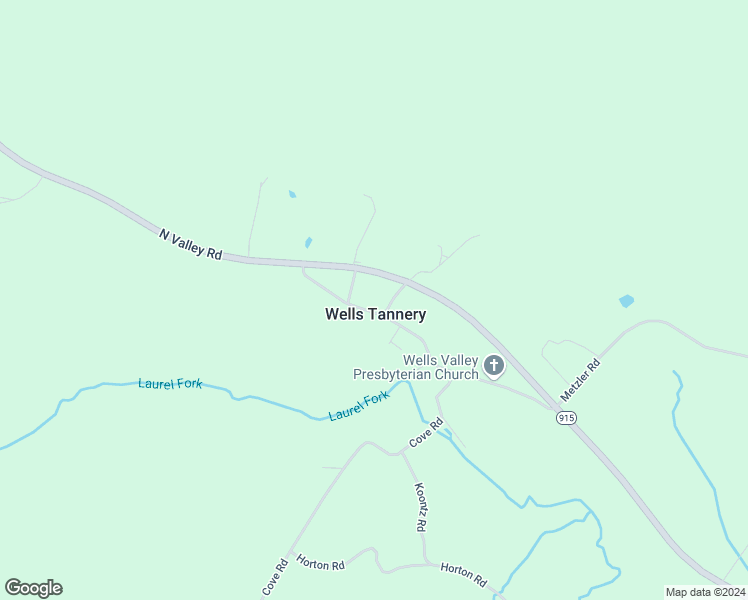 map of restaurants, bars, coffee shops, grocery stores, and more near 431 West Tannery Road in Wells Tannery