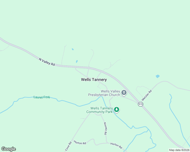 map of restaurants, bars, coffee shops, grocery stores, and more near 431 West Tannery Road in Wells Tannery