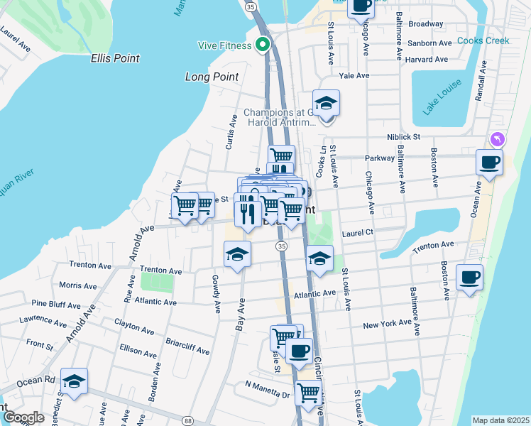 617 Arnold Avenue, Point Pleasant Beach NJ Walk Score