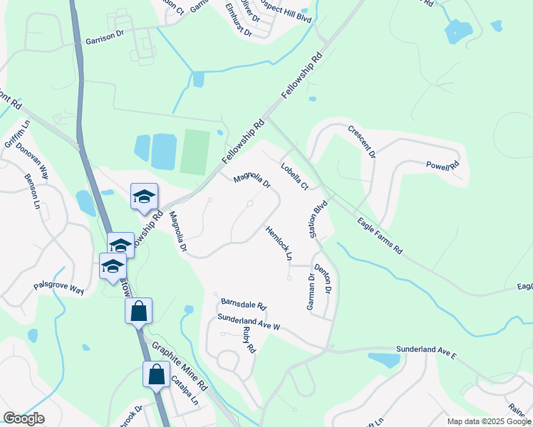 map of restaurants, bars, coffee shops, grocery stores, and more near 155 Magnolia Drive in Chester Springs