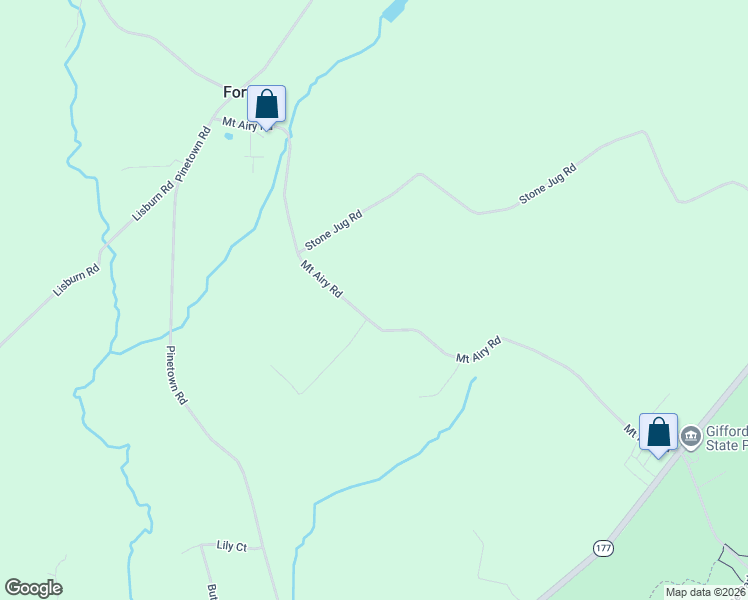 map of restaurants, bars, coffee shops, grocery stores, and more near 485 Mount Airy Road in Lewisberry