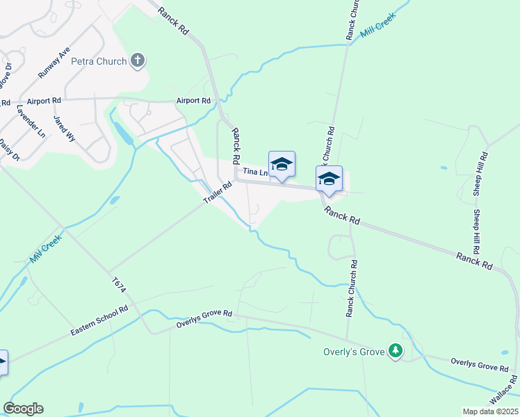 map of restaurants, bars, coffee shops, grocery stores, and more near 337 Don Drive in New Holland
