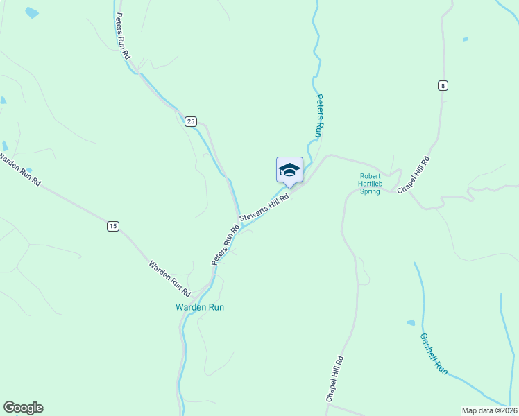 map of restaurants, bars, coffee shops, grocery stores, and more near 567 Stewarts Hill Road in Triadelphia