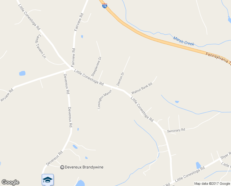 map of restaurants, bars, coffee shops, grocery stores, and more near 10 Lexington Manor in Glenmoore
