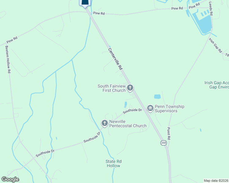 map of restaurants, bars, coffee shops, grocery stores, and more near 1172 Centerville Road in Newville