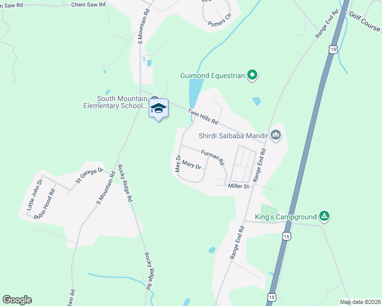 map of restaurants, bars, coffee shops, grocery stores, and more near 2 Furman Road in Dillsburg