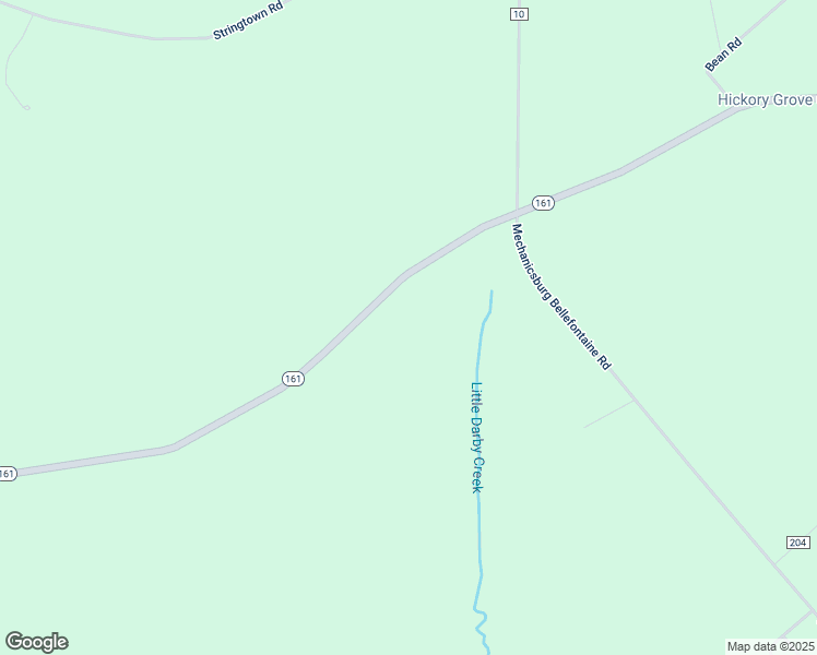 map of restaurants, bars, coffee shops, grocery stores, and more near 8503 Ohio 161 in Mechanicsburg