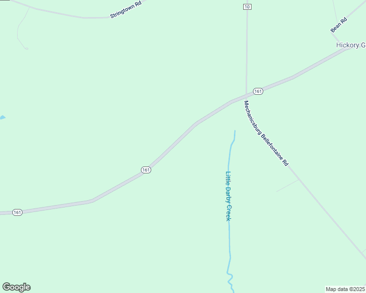 map of restaurants, bars, coffee shops, grocery stores, and more near 8503 Ohio 161 in Mechanicsburg
