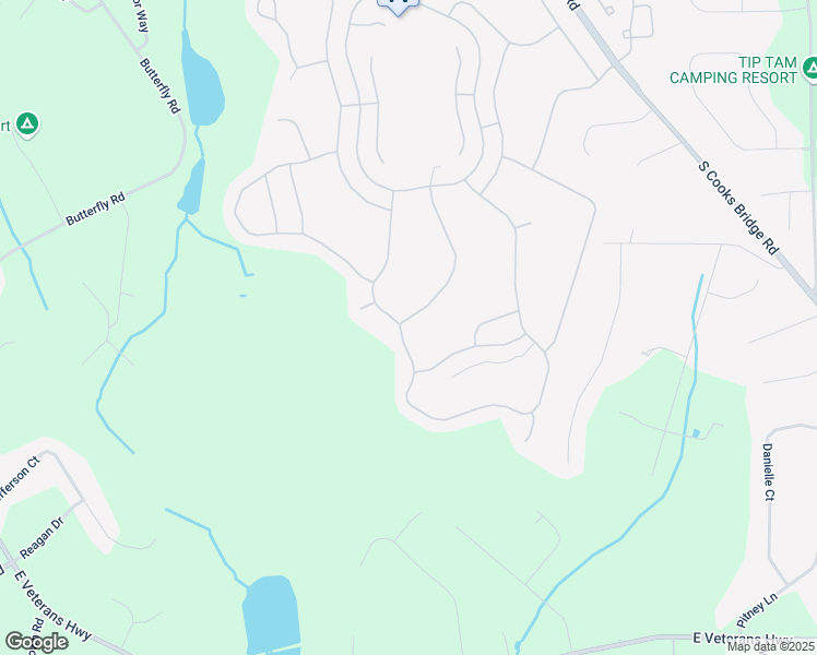 map of restaurants, bars, coffee shops, grocery stores, and more near 65 Barton Creek Road in Jackson Township