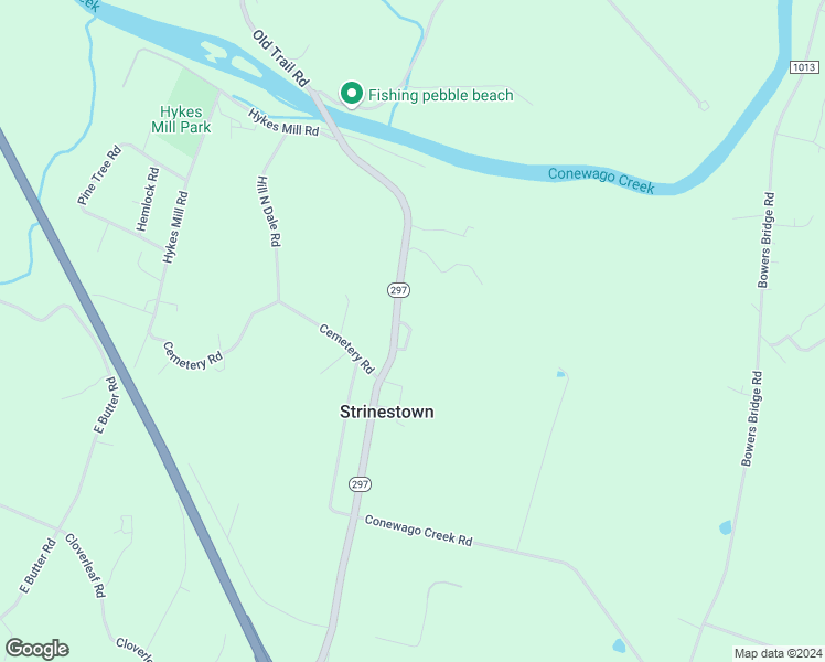 map of restaurants, bars, coffee shops, grocery stores, and more near 5800 Susquehanna Trail in Manchester