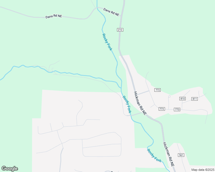 map of restaurants, bars, coffee shops, grocery stores, and more near 14545 Wolford Road Northeast in Newark
