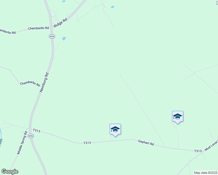 map of restaurants, bars, coffee shops, grocery stores, and more near 124 Gephart Road in Shippensburg